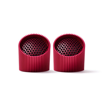 Lexon Ray Set Of Magnetic Bluetooth Speakers - Red